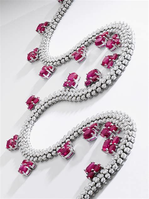 cartier jaguar necklace|cartier ruby diamond necklace.